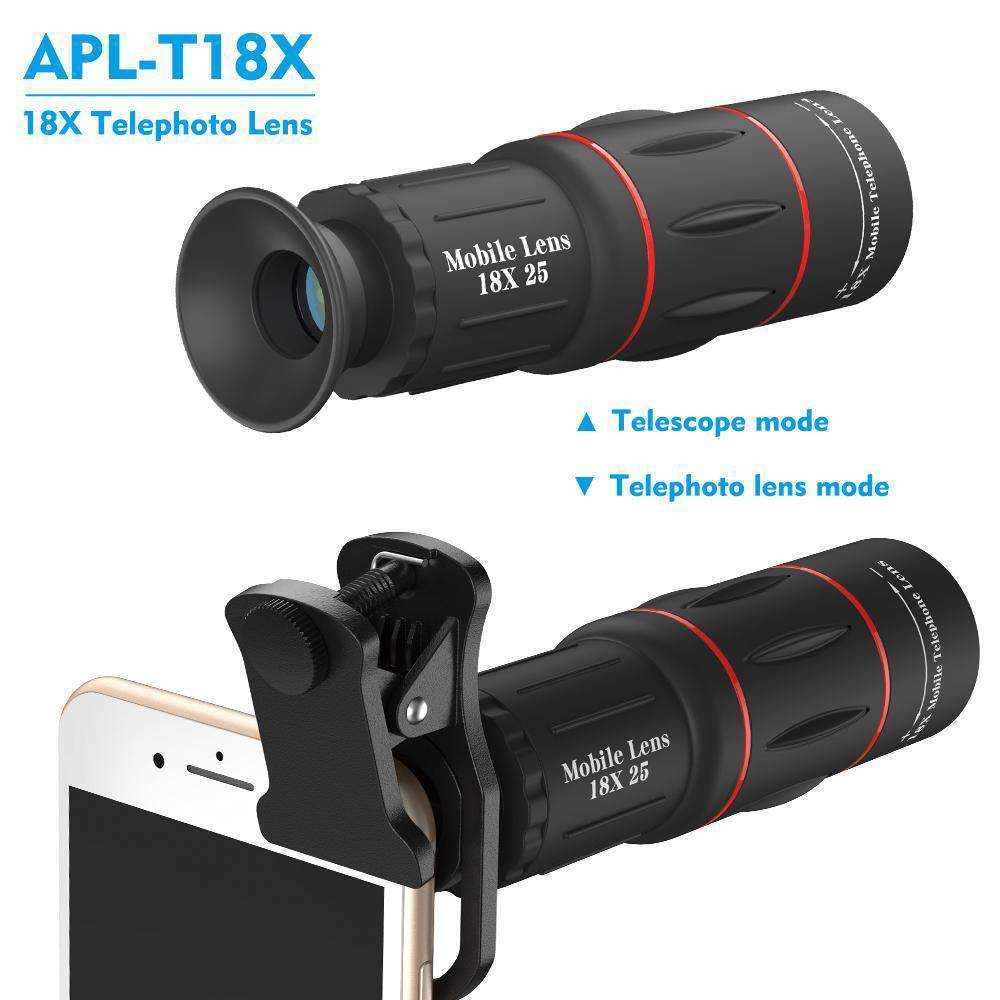 18X Telephoto 4 in 1 Lens Kit - Image 5