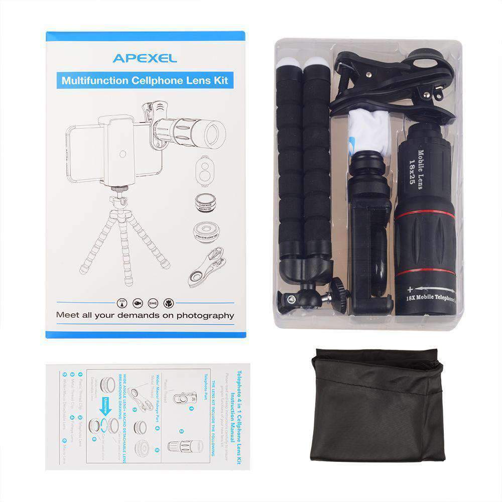 18X Telephoto 4 in 1 Lens Kit - Image 7