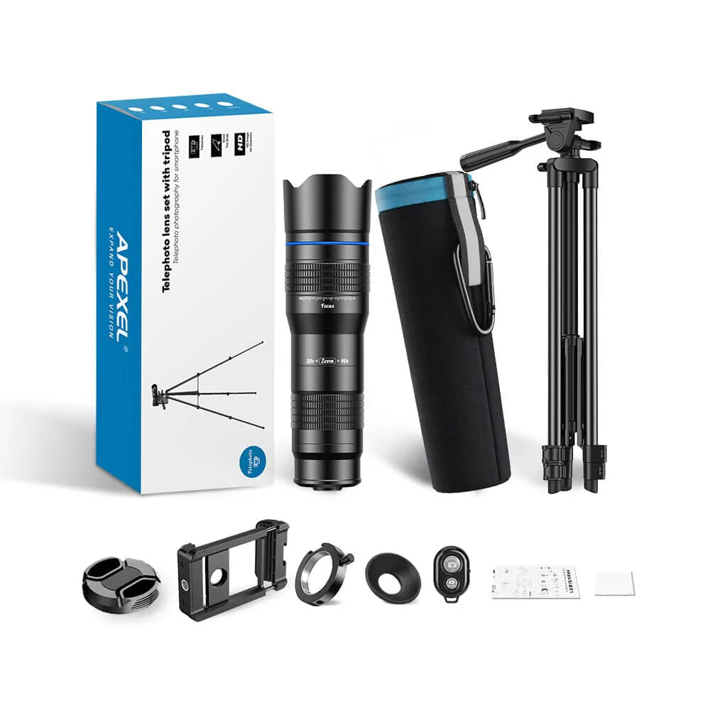 Enhanced Zoom 20-40X Smartphone Telephoto Lens Kit - Image 12