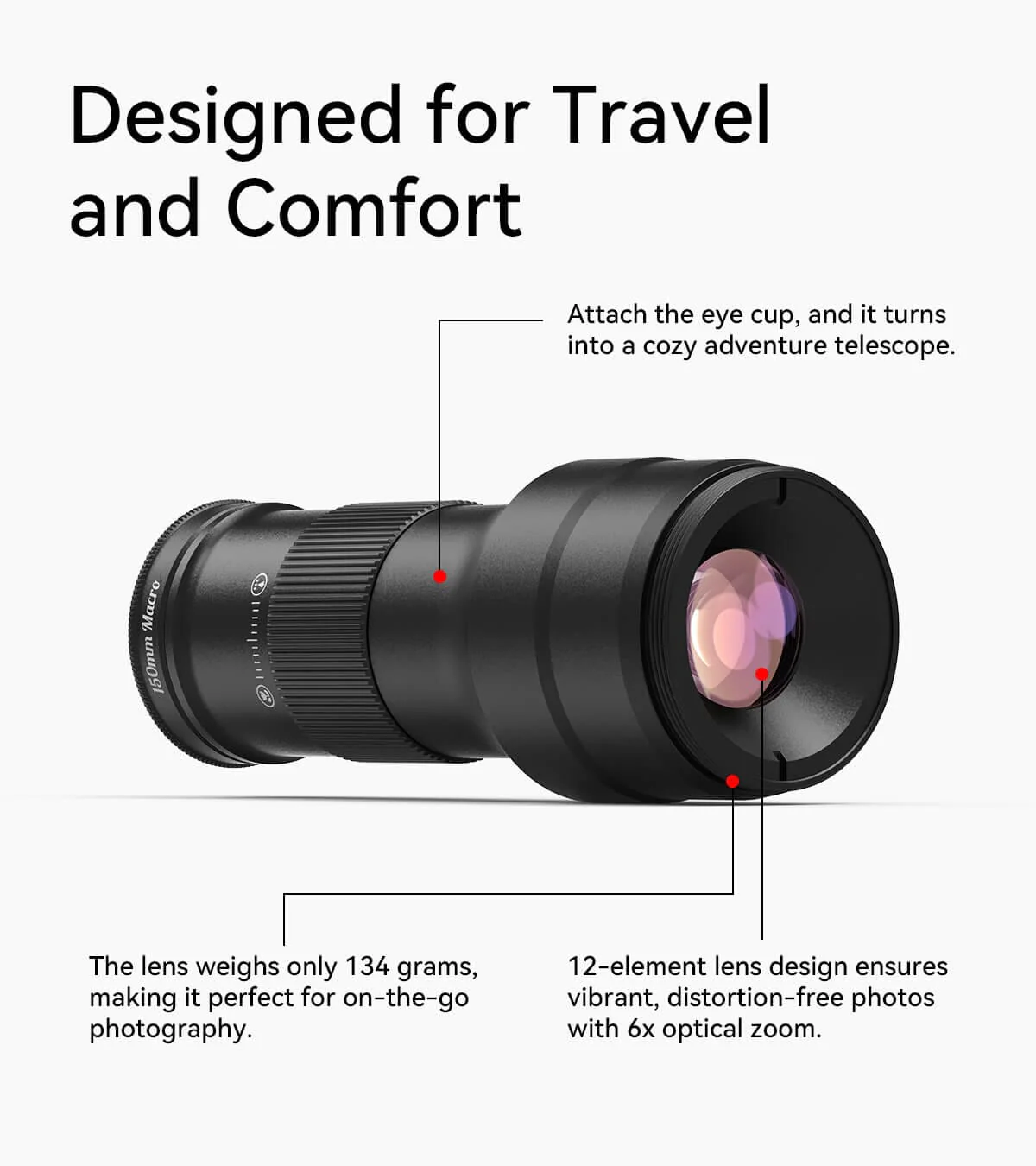 TeleMacro 6X Zoom Lens - Image 3